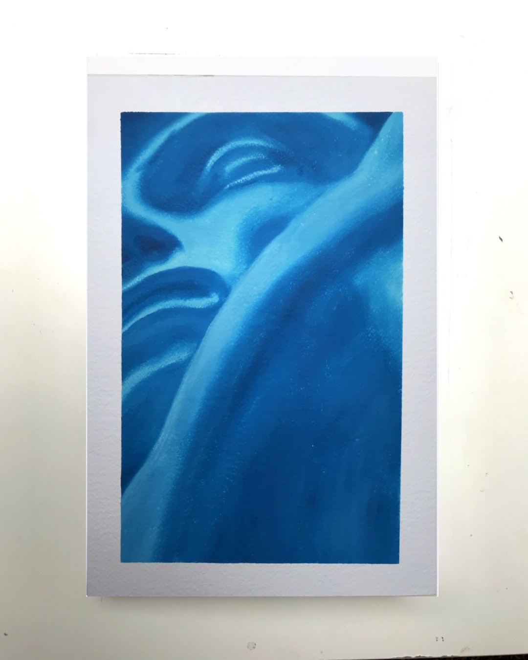 Anatomical fragment from the Celestial Bodies painting series