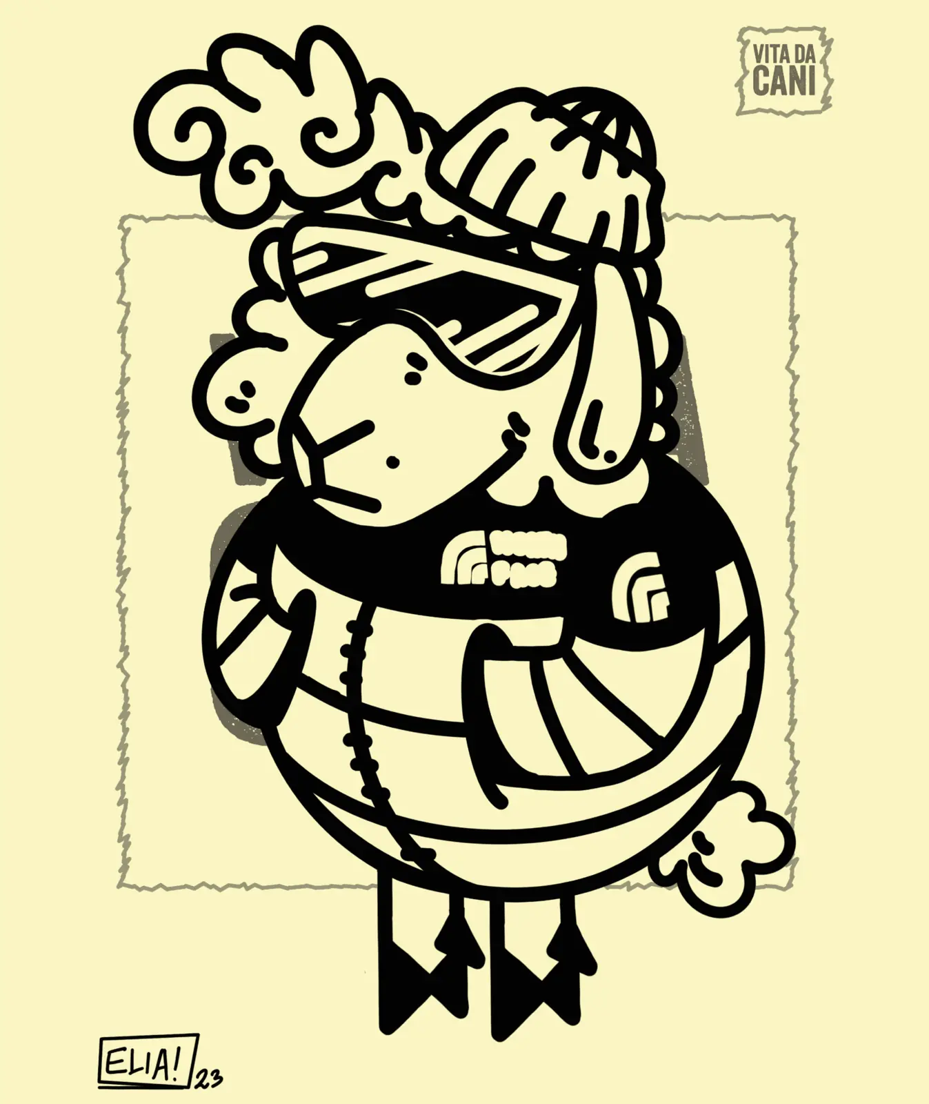 Sporty Cool character 3