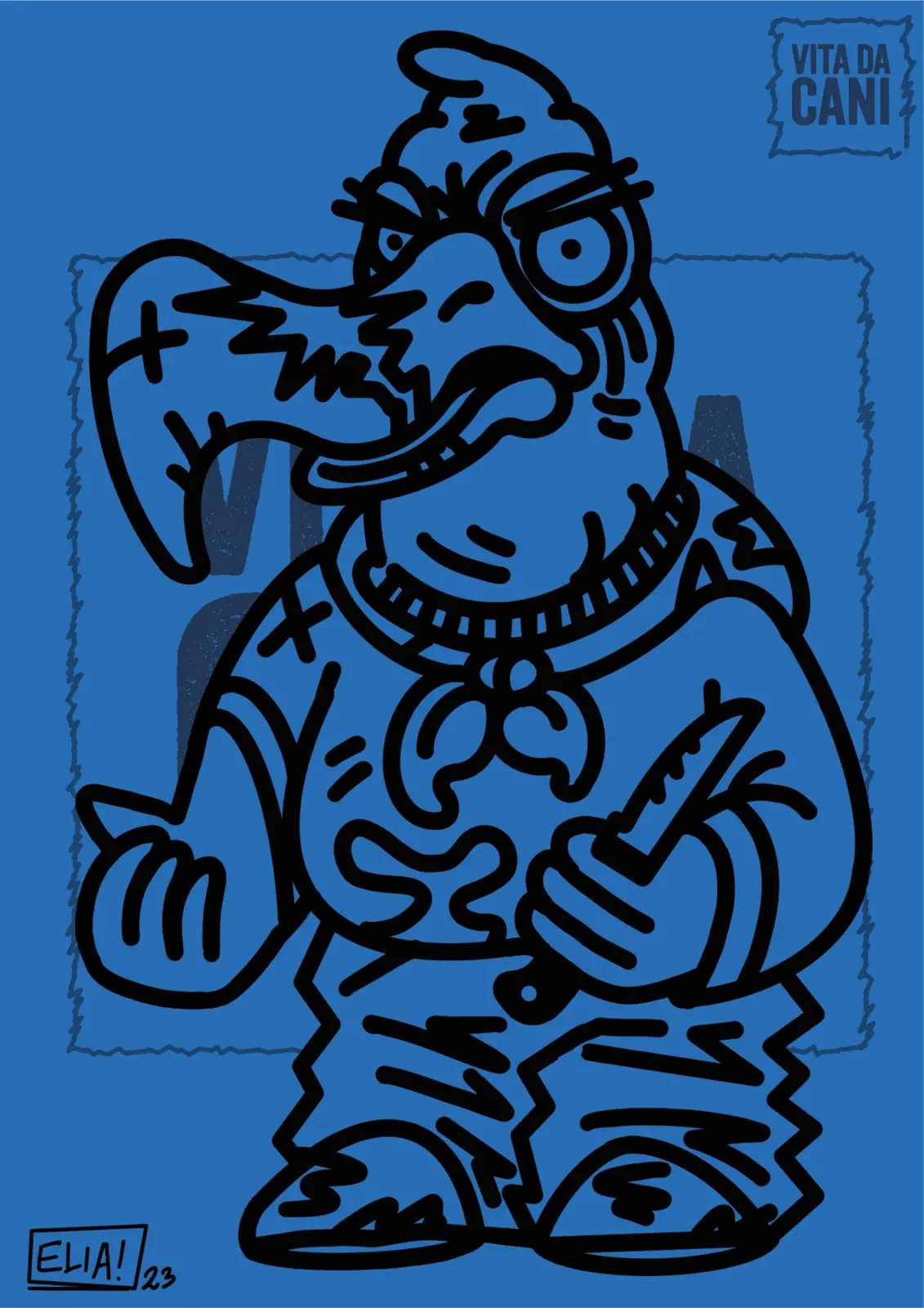 Sporty Cool illustrated character 5
